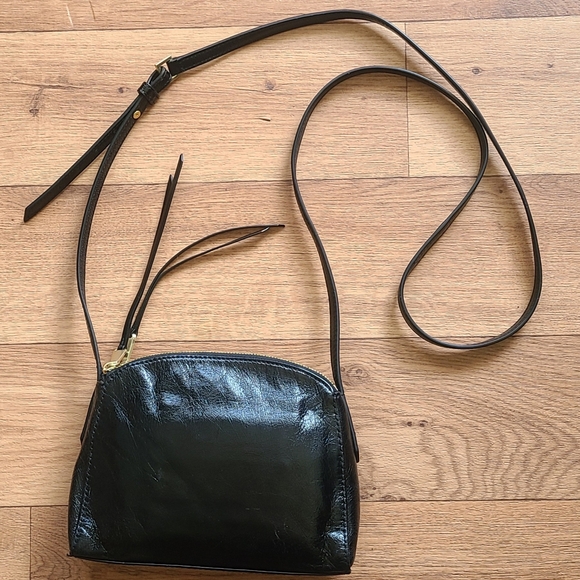 HOBO Black Soft Leather Evella Crossbody Bag - Picture 2 of 13